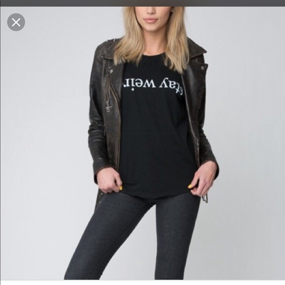 NWT!! Brandy Melville “Stay Weird” tank top